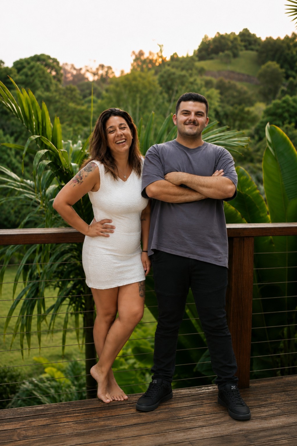 Natalie McDonald and Josh Galea of South Coast Hydration